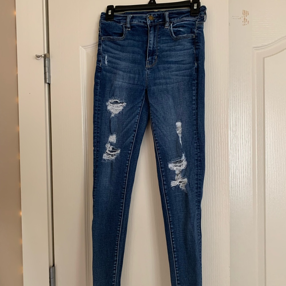 American Eagle Super hi-rise jeggings